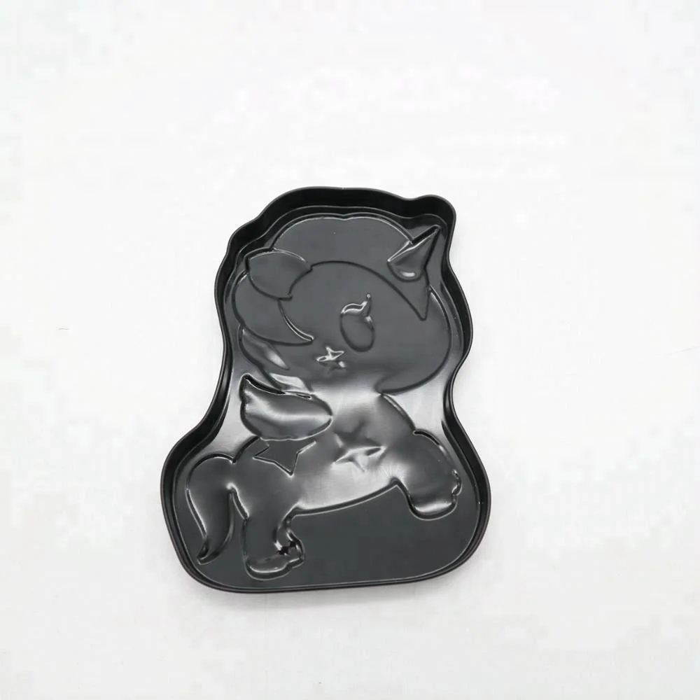 kids toy candy promotional tin box animal shaped mold Custom  box  small metal tin boxes