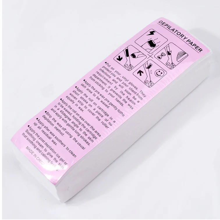 Disposable Depilation Strip Wax Wrapping Paper