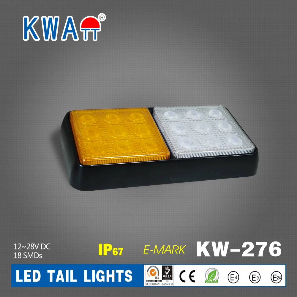 Emark waterproof LED Trailer lamp Tail Light for Marine,Boar,Vehicle,Truck.