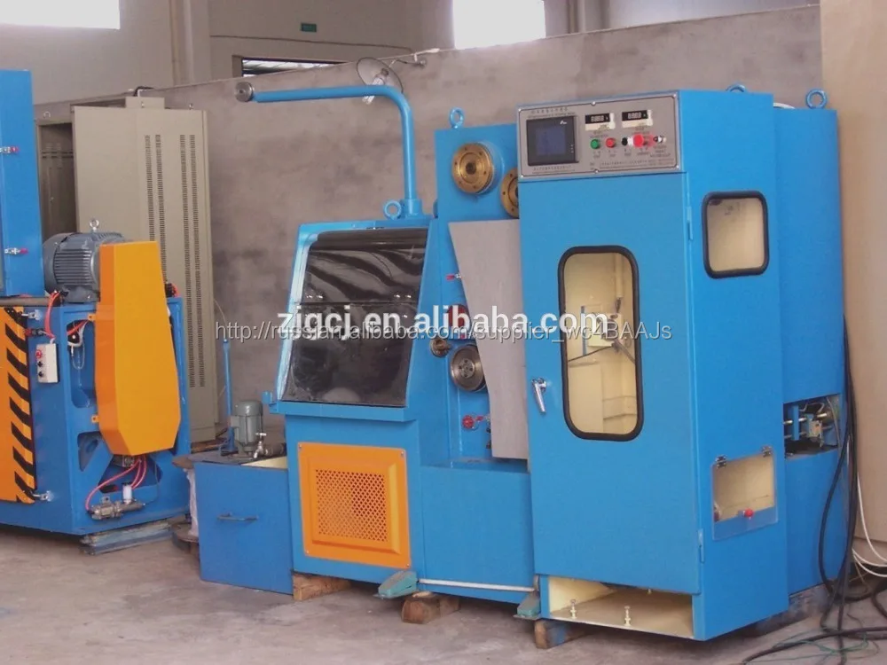 22DT Copper Cable Medium Cu/Al Fine Wire Drawing Machine and Continuous Annealing