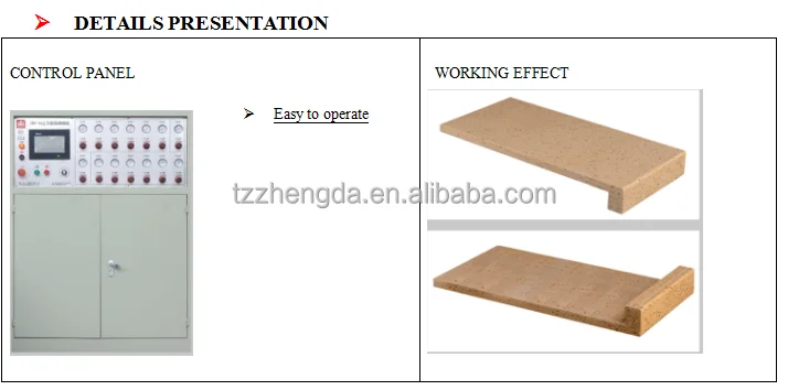 granite marble edge profiling polishing machine