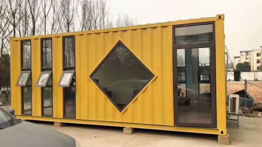Cheap Prefabricated House Container Restaurant House Portable Mobile Restaurant Prefab House Food Storage Container