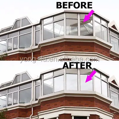 OEM Customized One Way Mirror Reflective Tint Silver for home /window glass film