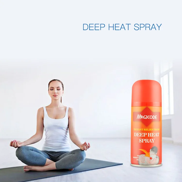 Factory Cool Heat Feeling Analgesic Spray For  Relief Liquids Spray Warm Mist Foot Instqnd Hot Relief Spray