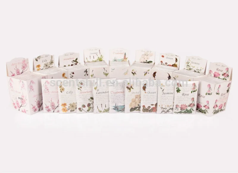 new designed fashion sales many scents perfume fragrance sachet