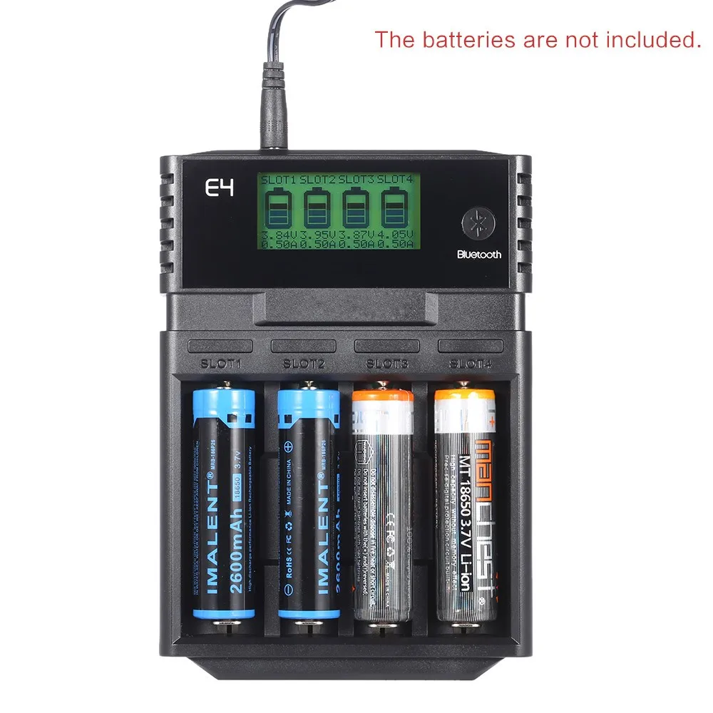 
Battery holder charger for 18650 li-ion cells 