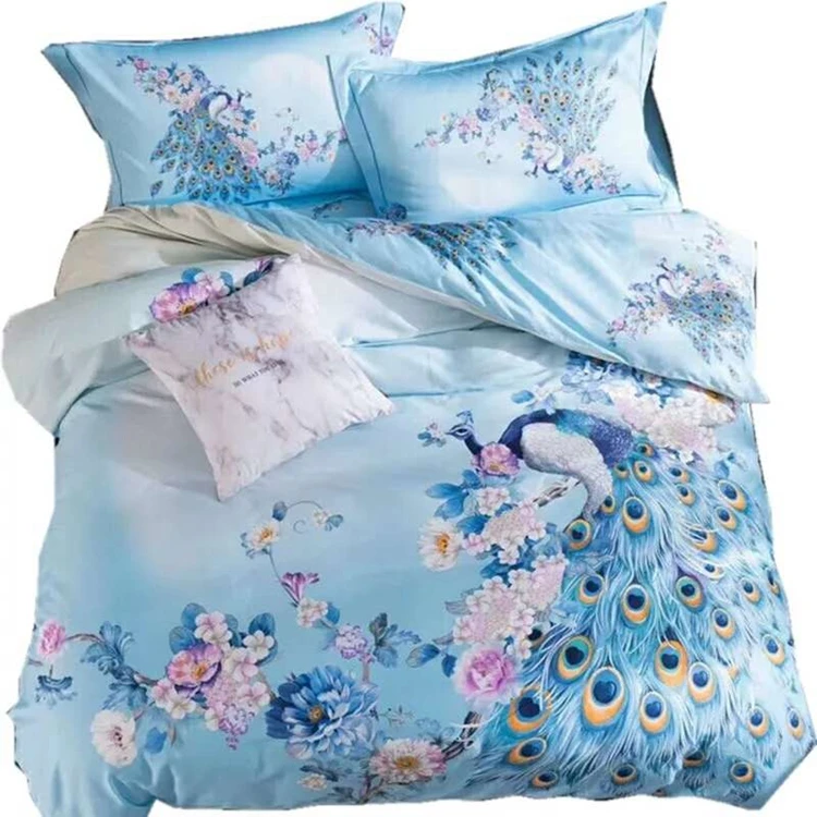 Wholesale Cheap Satin Hotel White Cotton Sheets Bed Bedding Set