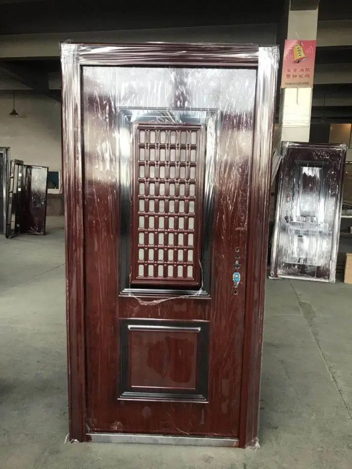 2018 Beautiful Steel Doors and windows Models Iron Wrought Door Sri Lanka