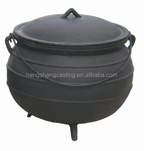 3 leg cast iron pots / cast iron 3 leg pots