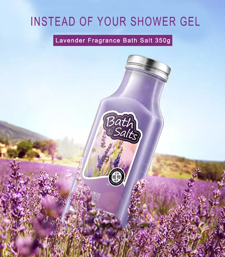 
Lavender Fragrance natural relaxing whitening bombs bath salt 