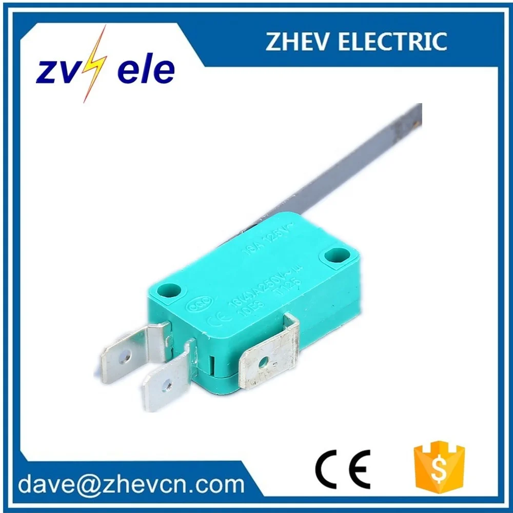 3Pins MS4-16T Micro Switch With RESET Button 1NO1NC