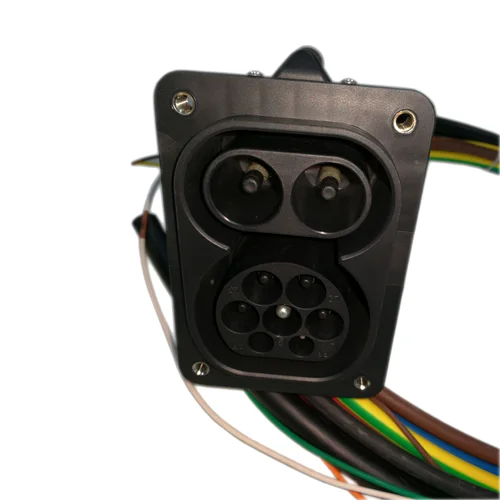 200a ccs combo 2 ev ac dc socket for ev charging inlet