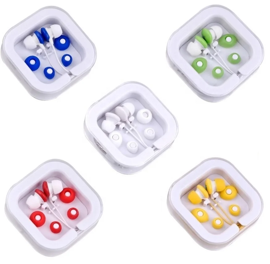 Wholesale noise cancelling  wired cheap price cute earphones