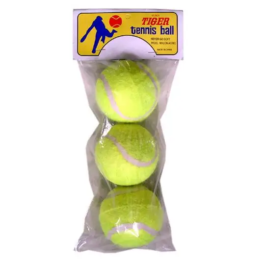 Wholesale Standard Size 2.5 Inch Custom Logo Tennis Balls Ball For Match And Training Pelota De Tenis Custom Logo Available