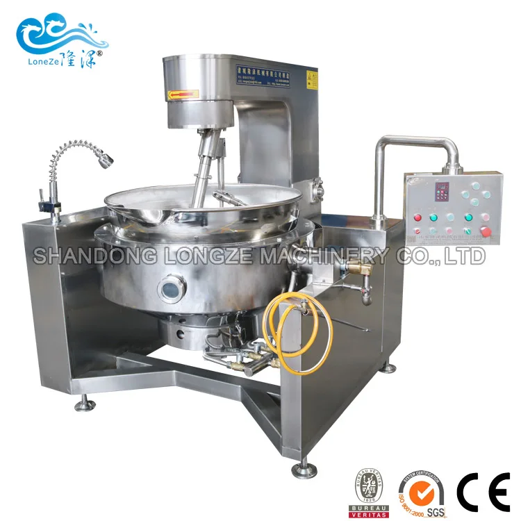 Universal gas  cooking mixer machine for tomato paste machine ginger garlic paste machine for seasoning company