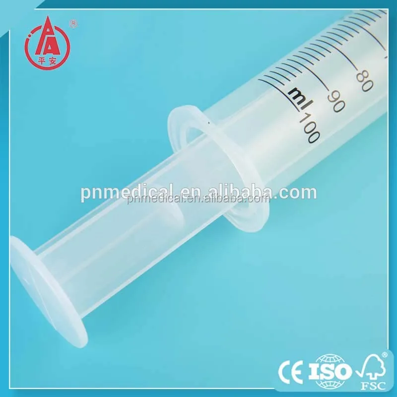 
Amazon best selling product sterile luer lock 100ml large syringe 