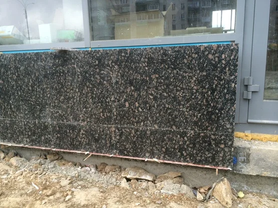 Ukraine flamed polished decorative facing monument cheap natural grey rose stone granite tile
