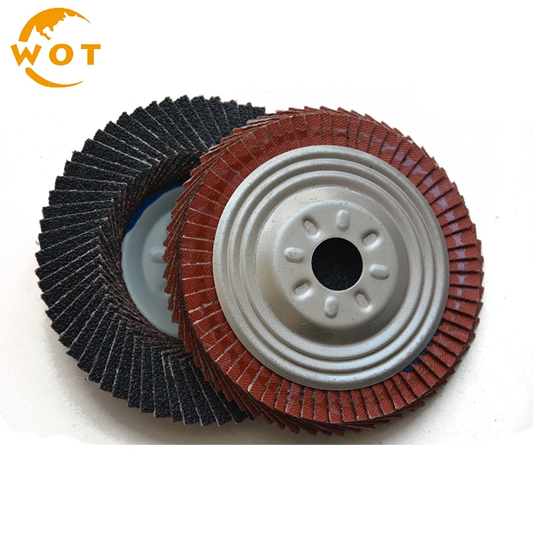 Китайские производители 4 'кальцинированный оксид алюминия лоскут диск для металла