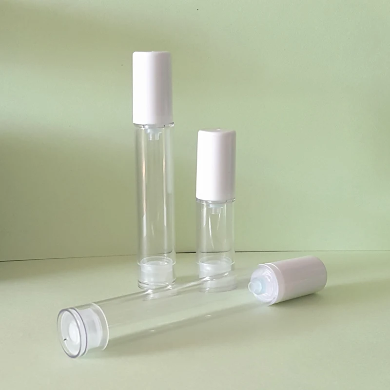 Образцы флакон Жидкая Основа Косметическая 5 мл 10 мл безвоздушного бутылки насоса