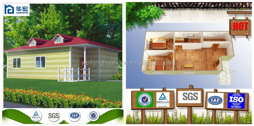 Construction & Real Estate easy assembled and economic prefabricated house to rent
