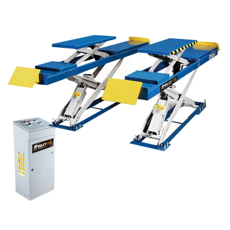 Ground-hiding scissor car lift for Car Repair Workshop