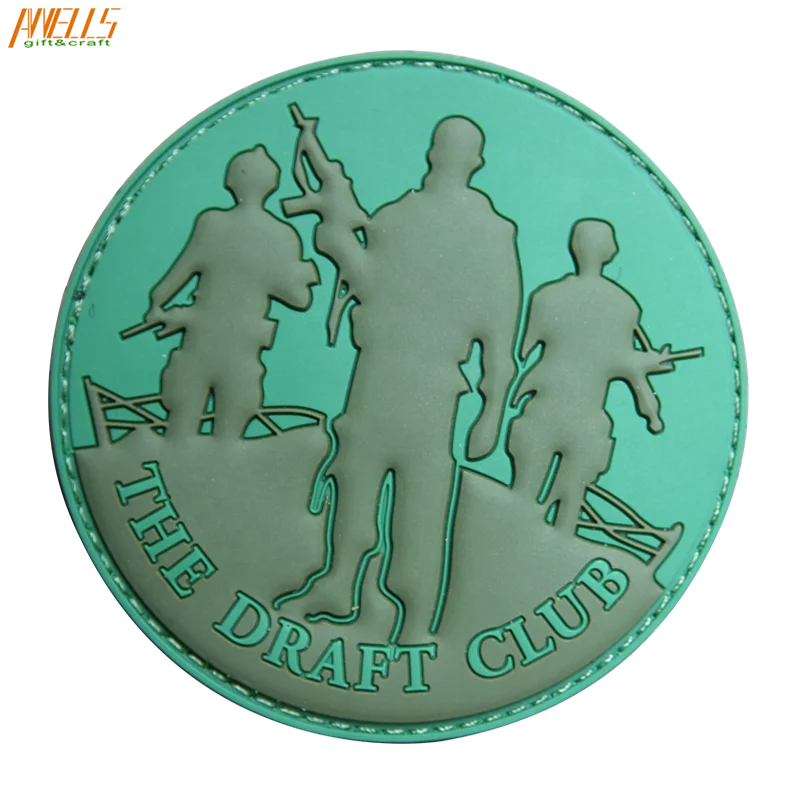 PVC Patch Used For Sports Patches Airsoft Paintball Ski and team patches