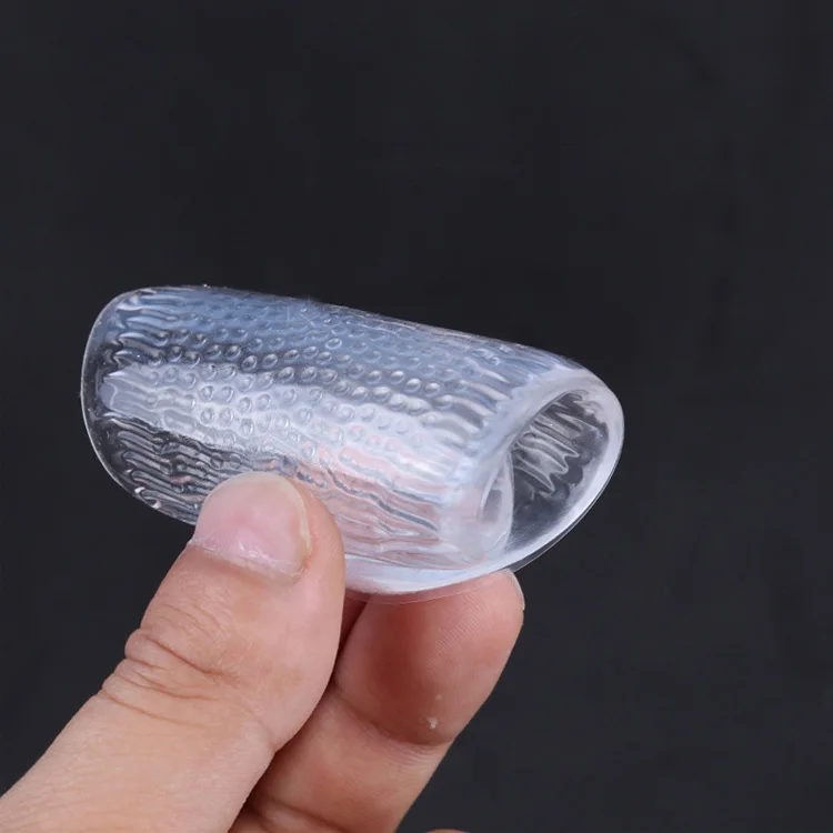 Transparent Anti slip Sticky High Heel Shoes Soft Silicone Gel Foot Massage Ball of Foot Cushions Pain Relief Shoe Inserts