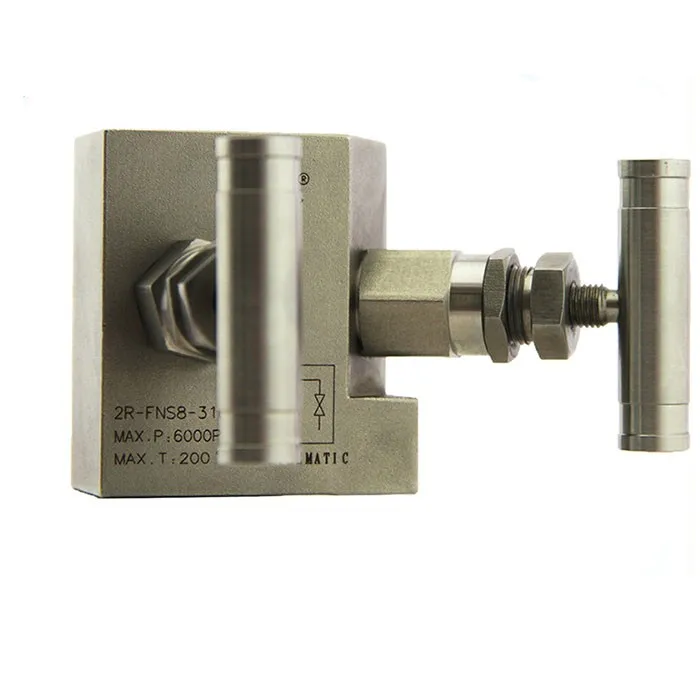 2way manifold 2-port pressure test manifold