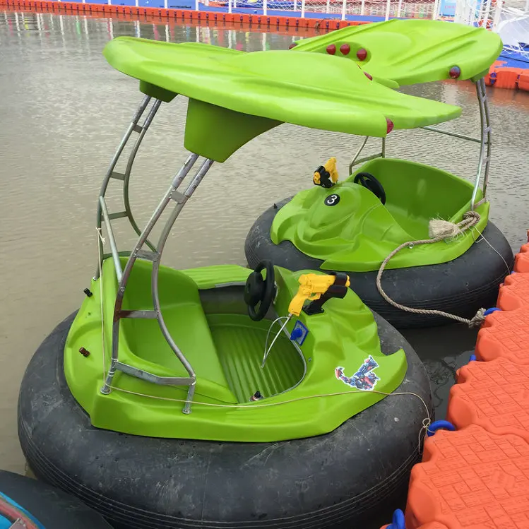 
Wholesale interesting motorized water boat, colorful adult bumper boat for pool 