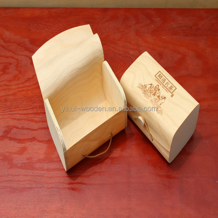 nature wood tea box gift box for storage and packaging