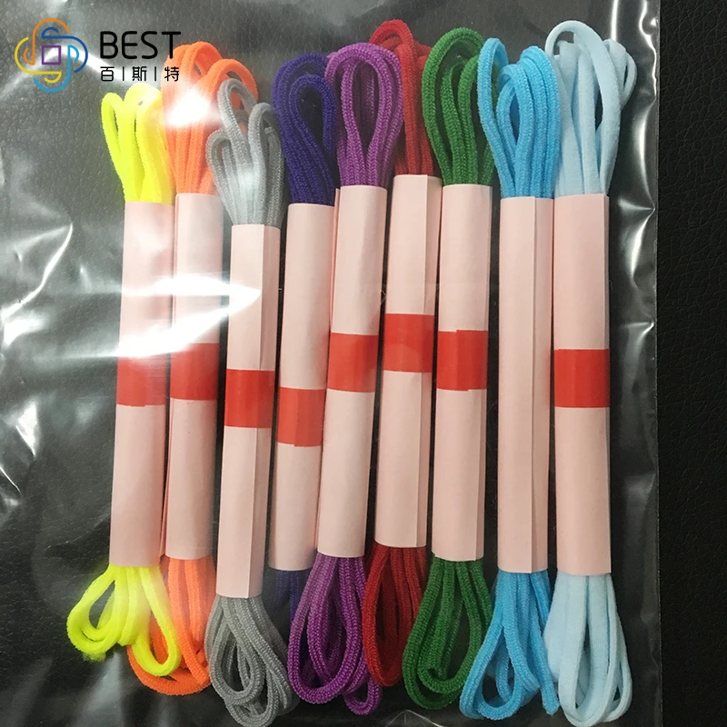 Gold Supplier 2.5MM Custom Round Polyester Color Elastic Band For Dust