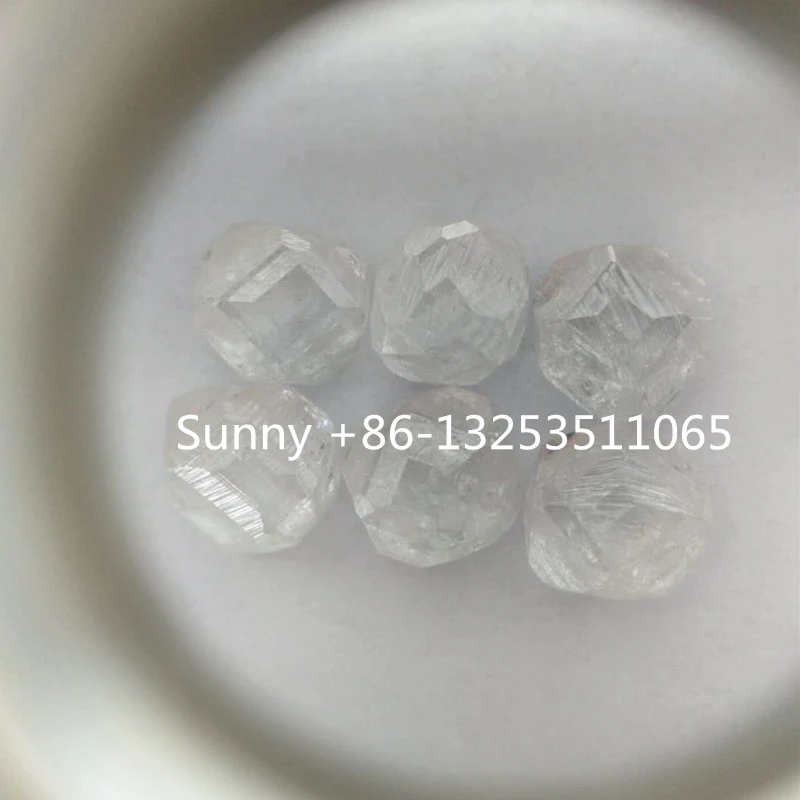 1-1.5 carat A1 quality Loose Gemstone Loose Diamonds uncut 1 carat round diamond