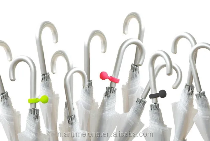 Candy-colored umbrella Reap creative gadgets pendant hanging hook for easy storage umbrella umbrella rack