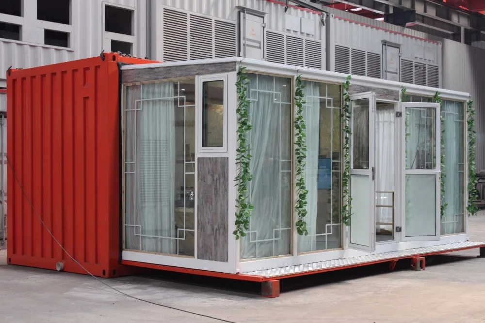 20ft  prefabricated expandable container house Fresh style