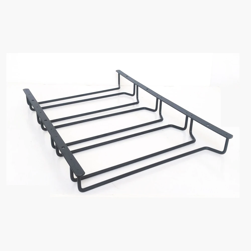 Wine Accessories Wall Hanging Under Cabinet Wire Metal Wine Glass Rack