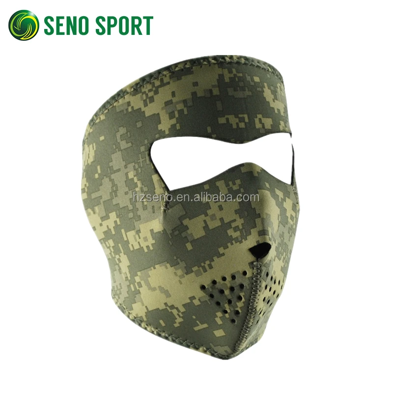 Wholesale Price Custom Printing Neoprene Motorcycle Full Face Mask