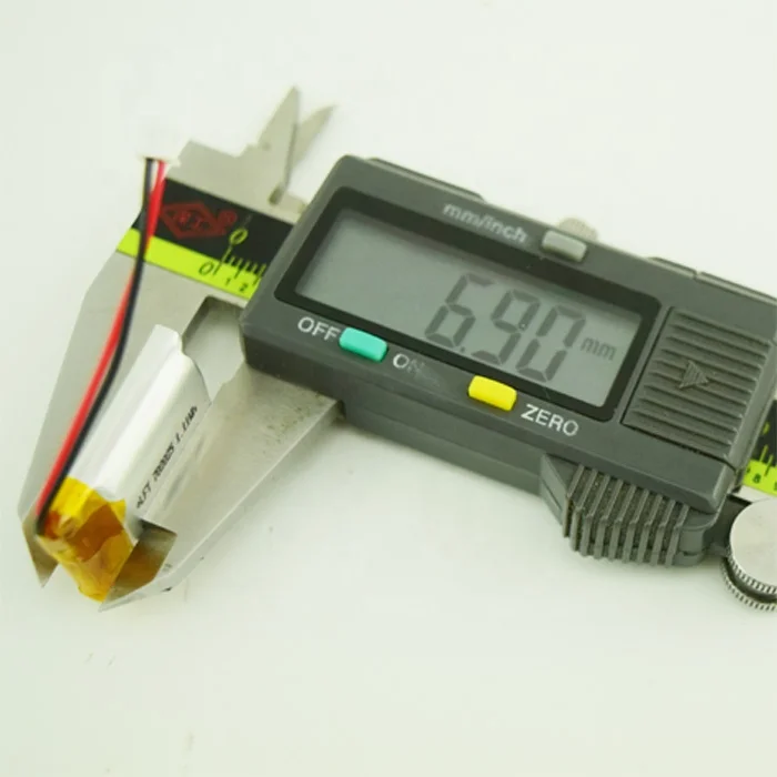 CE certificate  drone battery   3.7V  300mah  rechargeable  702025  lithium battery
