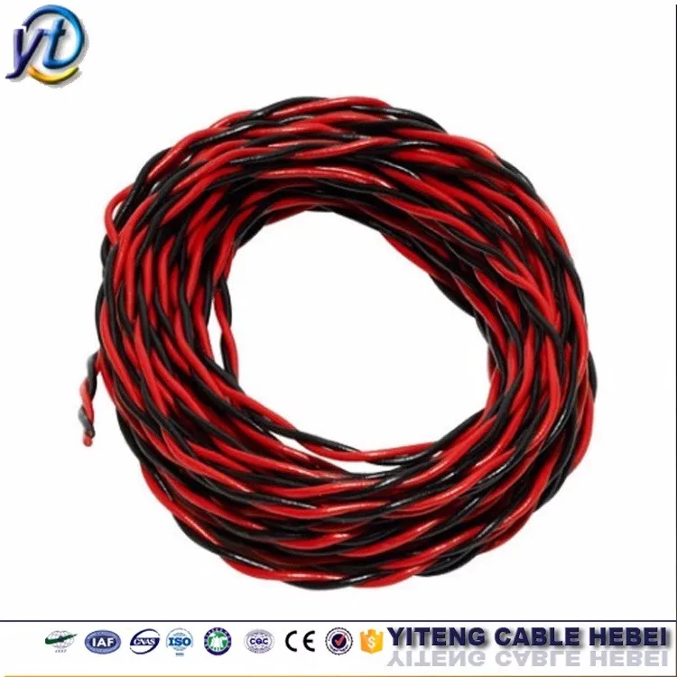 2x0.75mm2 2x1.0sqmm twisted pair cable 2x1.5mm flexible rvs cable 2x2.5mm