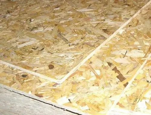 construction used good quality OSB board
