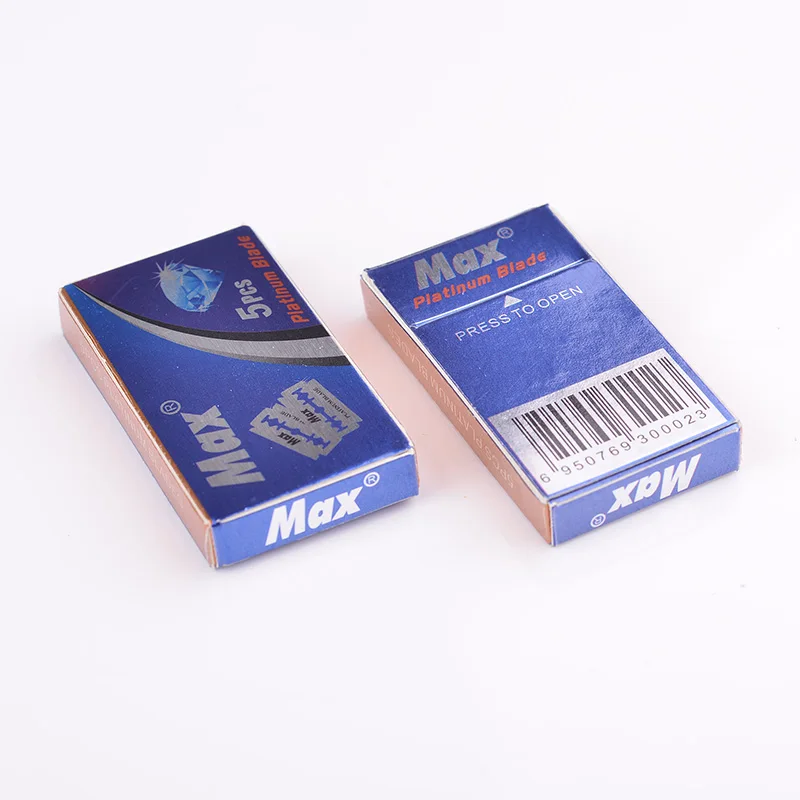 double edge blade platinum coated edge disposable razor blade