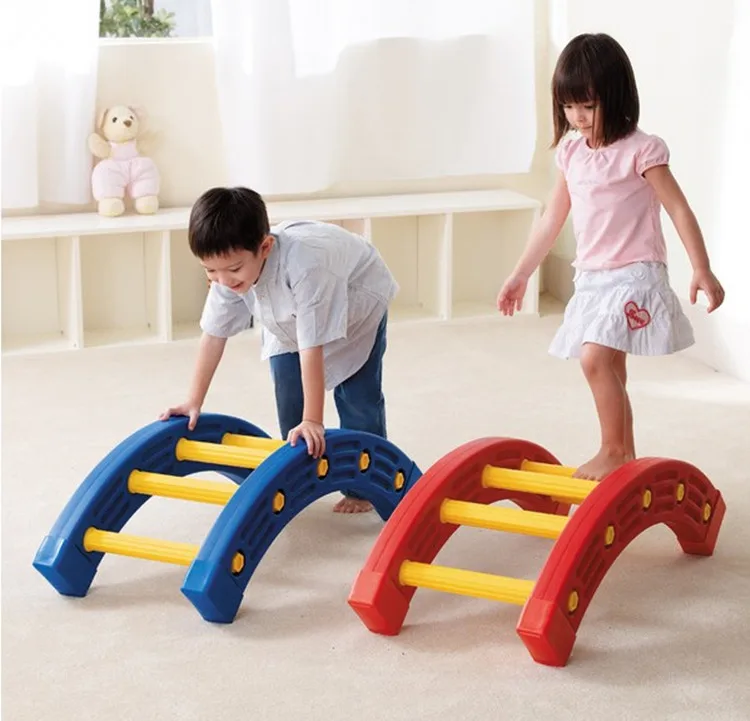 Child plastic climbing frame outdoor education toy balance circle for school and home