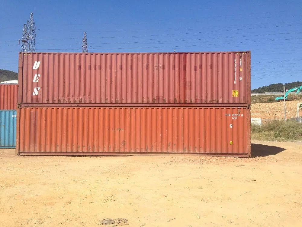 Продажа новых и б/у 40 футов высотой кубический контейнер для продажи