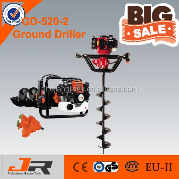 newest gasoline machines earth driller eart auger and ice driller