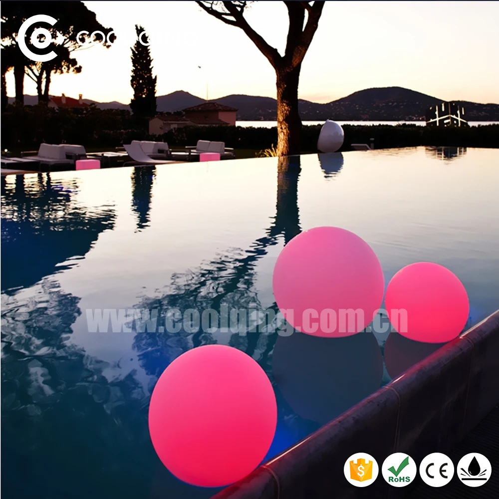 Hard PE Ball Waterproof /High Quality Illuminated Led Ball Light indoor and Outdoor