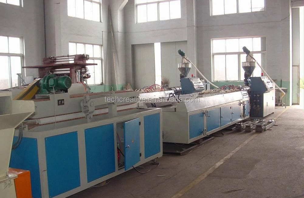 pvc window profile making machine/ upvc profile extrusion line/ plastic profile machine