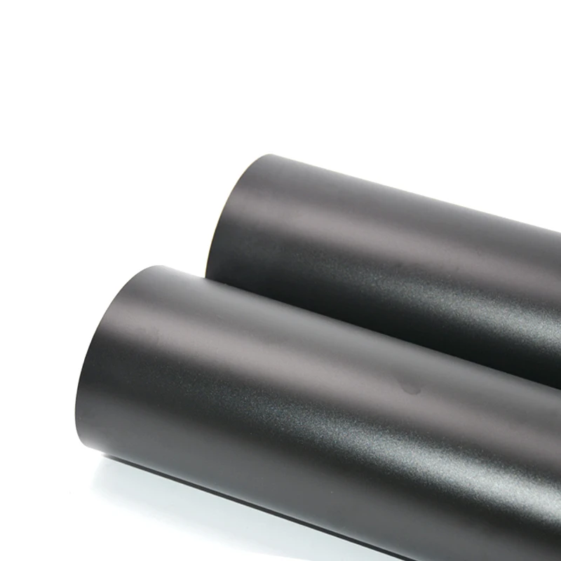 Matt Black Plastic Film 150 Micron ESD Plastic PVC Roll For Stationery