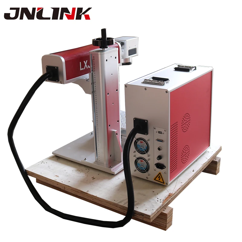 Aluminium Plastic Pigeon Ring/Birds Laser Printing Marking Engraving Machine With Rotary Device