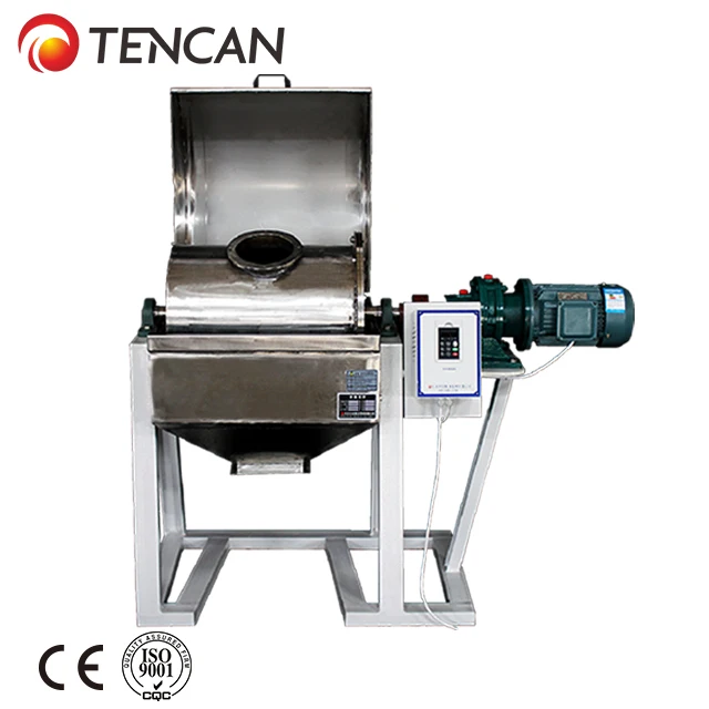 China Tencan 50L Industrial type rolling ball mill machine and top quality detergent powder grinding machine