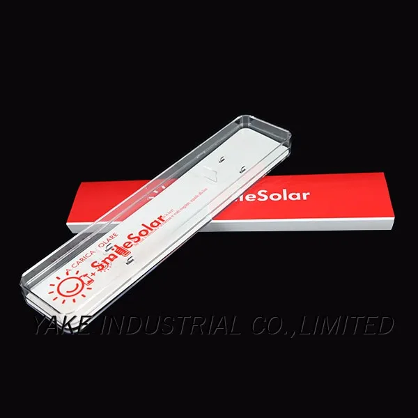 Clear plastic glasses cases with custom watch packaging box