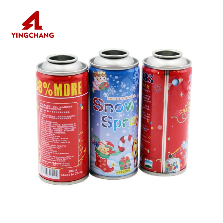 low price Factory Wholesale Taiwan Snow Spray cans at Party Favor Even Christmas